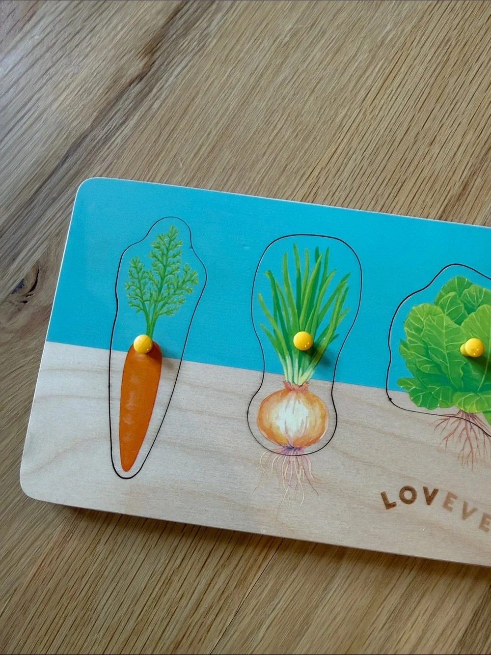 Lovevery Community Garden Puzzle Kids